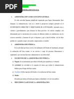 Documento Principal para Estudio Derecho Administrativo