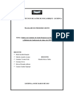 Cuidados de Saúde Primários em Moçambique Ruth