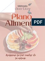 Sugestão de Plano Alimentar