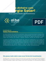 E-Book Usina de Investimento - Alba Energia Solar