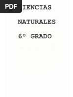 ¡Ciencias Naturales ! 6to Grado