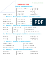 2AC Ex Résolu en Calcul Littéral