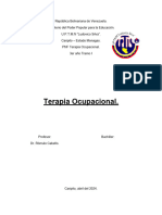 Trabajo Terapia Ocupacional Abril 2024