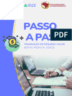 Passo A Passo - Transacao de Pequeno Valor - Edital Pgdau 2 - 2023