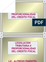 Proporcionalidad Teoria