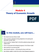 Theory of Economic Growth