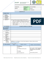 Lesson Plan - Major Pandemic in History