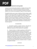 Contrato de Arrendamiento de Rancho Ganadero