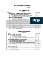 2.self Assessment Checklist - GMM