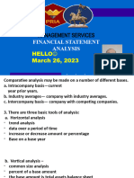 Financial Statement Analysis 2022