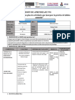 Sesión de Aprendizaje #1 - 4º Año