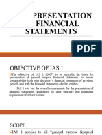 Pas 1 Presentation of Financial Statements Cfas