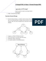 Different Approach of Software Design