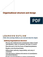 Organisational Sturcture and Design Final