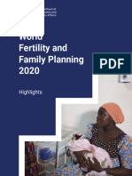 World Fertility and Family Planning 2020 Highlights