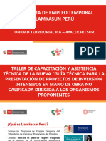 Exposicion Proyectos - Dirigida A Las Ut - Ica Ayacucho Sur