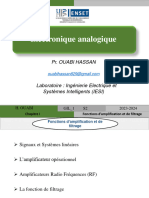 Cours Gil1 Électronique Analogique