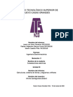 Informe de La Unidad III. Estructuras, Sistema de Tierras y Diagramas Unifilares