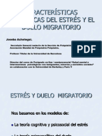 CARACTERÍSTICAS DEL D. MIGRATORIO. México 2017 13 SEPT 2017