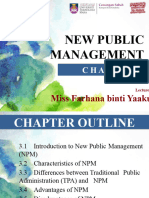 Chapter 3 - New Public Management