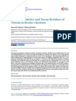 Pharmacokinetics and Tissue Residues of Tylosin in