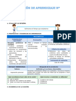 SESIÓN DE APRENDIZAJE #Estimamos El Tiempo Que Empleamos