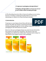 Tropicana Case Study Packaging Redesign Failure Case Study