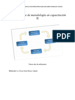 Informe de La Metodologia de La Capacitacion