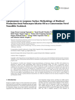 Production of Biodiesel by Transesterifi