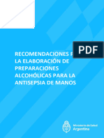 Covid19 Recomendaciones Elaboracion de Preparaciones Alcoholicas para Antisepsia de Manos