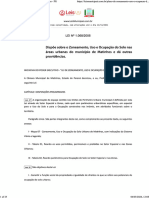 Zoneamento, Uso e Ocupação Do Solo de Matinhos - PR