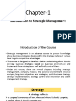 Introduction To Strategic Management