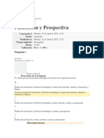 Planeación y Prospectiva Evaluacion Inicial y Examen 1