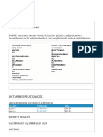 Dictamen Estricta Sujecion de Las Bases