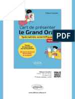 Flyer Lart de Présenter Le Grand Oral