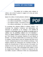 Religion Et Culture