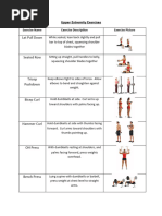 Master List of Exercises 5