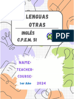 Booklet 1st Year 2024ENGLISH