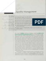 Liquidity Management: ® Describe How Banks Can Estimate Their Liquidity Needs