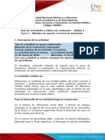 Guía de Actividades y Rúbrica de Evaluación - Unidad 2 - Tarea 3 - Métodos de Soporte A La Toma de Decisiones