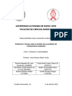 2.3 - Evidencia 2. Ensayo Sobre El Análisis de Un Problema de Contaminación Ambiental