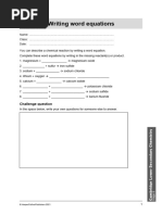 Stage 8 Worksheets Chapter 6