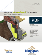 Kingspan GreenGuard Basements