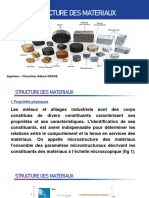 Structure Des Materiaux - Cours 2