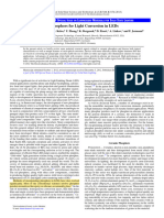 Ceramic Phosphors For Light Conversion in Leds: Jss S I L M S S L