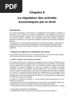 Chapitre 8 La Régulation Des Activités Économiques Par Le Droit