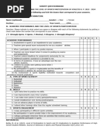 Survey Questionnaire Final