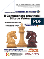 Ii Campeonato Provincial Blitz de Veteranos