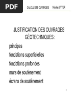 S8-0 - Principes de Justification Des Ouvrages