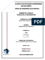 5 Niveles de La Organizacion Tarea 5